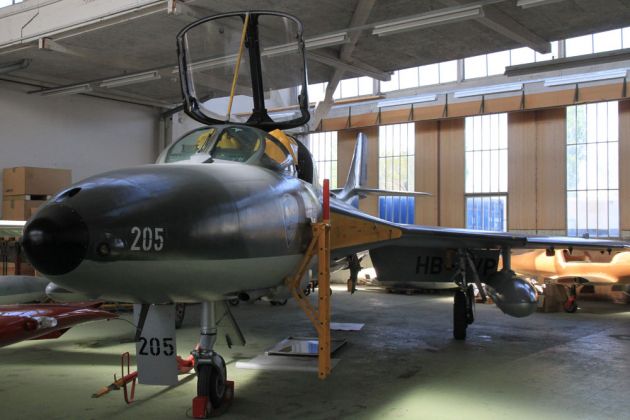 Hawker Hunter - Fliegermuseum Altenrhein, Bodensee, Schweiz 