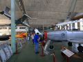 Fliegermuseum Altenrhein, Bodensee, Schweiz  -Blick in den Hangar