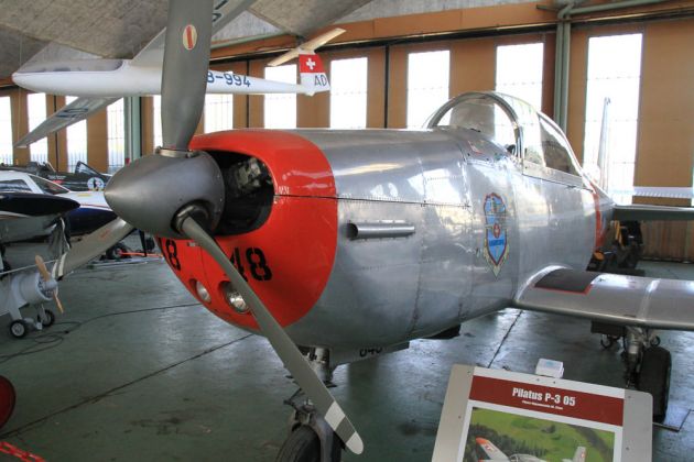 Pilatus P-3 05 - Fliegermuseum Altenrhein, Bodensee, Schweiz 