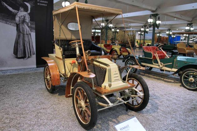 Renault Phaeton T - Baujahr 1904 - Einzylinder, 864 ccm, 40 kmh