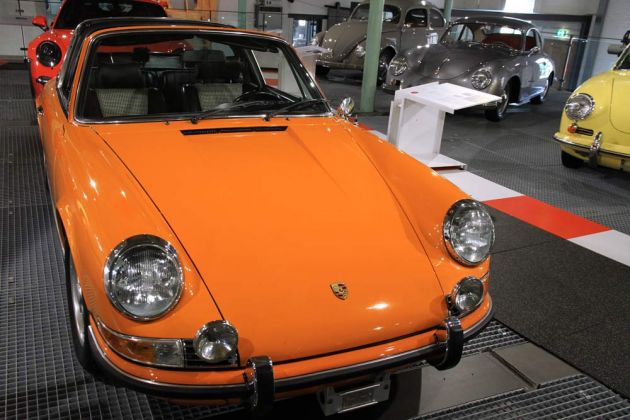 Porsche 911 S Targa - Baujahr 1971 - Autobau Erlebniswelt am Bodensee, Romanshorn, Schweiz Porsche 911 S Targa - Baujahr 1971 - Autobau Erlebniswelt am Bodensee, Romanshorn, Schweiz