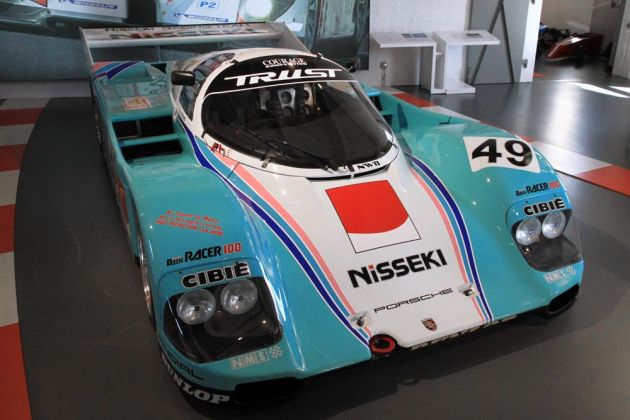 Porsche 962 C - Baujahr 1990 - Autobau Erlebniswelt am Bodensee, Romanshorn, Schweiz Porsche 962 C - Baujahr 1990 - Autobau Erlebniswelt am Bodensee, Romanshorn, Schweiz