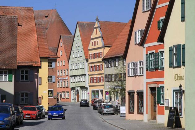 Dinkelsbühl - in der Nördlinger Strasse Dinkelsbühl - in der Nördlinger Strasse