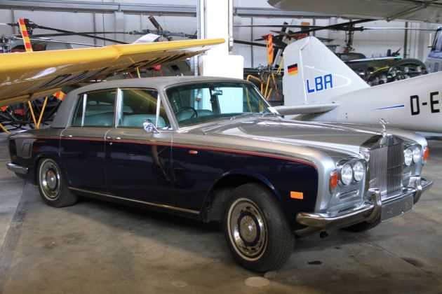 Rolls Royce Silver Shadow - Baujahr 1968, 6,3 Liter, 190 kmh - Luftfahrtmuseum Wernigerode Rolls Royce Silver Shadow - Baujahr 1968, 6,3 Liter, 190 kmh - Luftfahrtmuseum Wernigerode