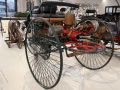 Benz Patent Motorwagen 1886 - Ansicht von hinten - Nachbau Deutsches Technikmuseum Berlin 
