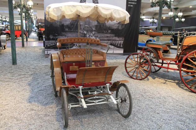 Benz Phaeton - Baujahr 1896 - Einzylinder, 1.050 ccm, 1,5 PS, 20 kmh