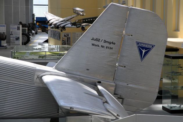 Die Junkers JU 52/3m - Heck-Leitwerk Die Junkers JU 52/3m - Heck-Leitwerk
