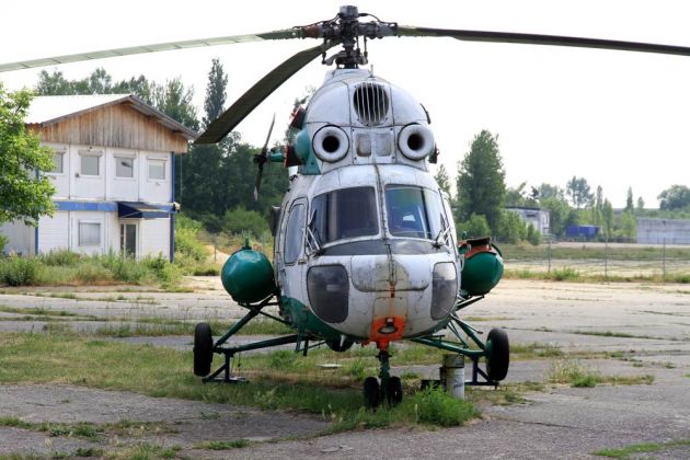 Polizei-Hubschrauber Mil Mi-2