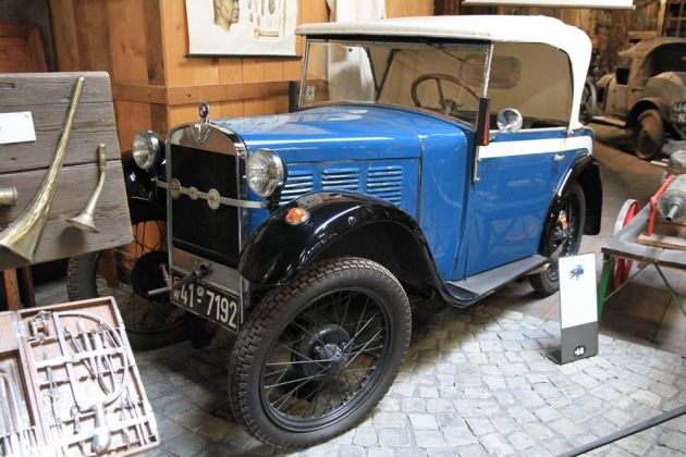 BMW Dixi DA 1, Baujahr 1929 - Auto & Traktor Museum Bodensee