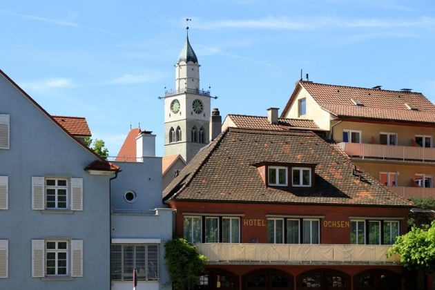 Überlingen am Bodensee - Turm des Münsters St. Nikolaus Überlingen am Bodensee - Turm des Münsters St. Nikolaus