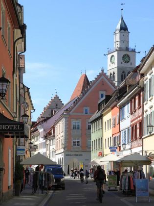 Überlingen am Bodensee - die Münsterstrasse Überlingen am Bodensee - die Münsterstrasse