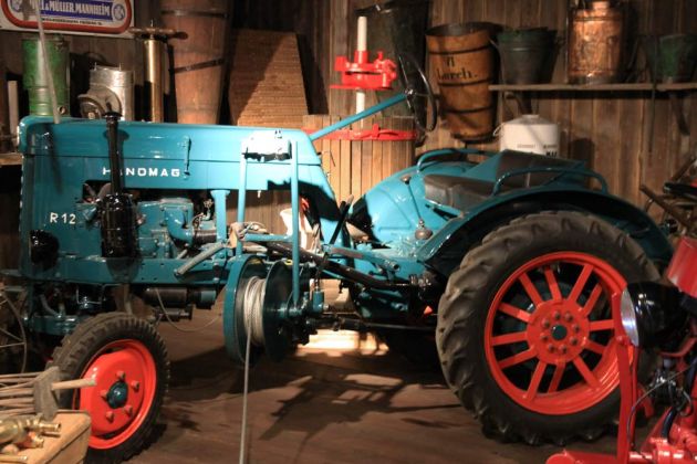 Hanomag R 12 - Baujahre 1953 bis 1957, 511 ccm, 12 PS - genannt 'Ackermoped' Hanomag R 12 - Baujahre 1953 bis 1957, 511 ccm, 12 PS - genannt 'Ackermoped'