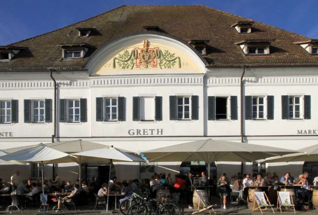 Überlingen am Bodensee - Greth an der Seepromenade Überlingen am Bodensee - Greth an der Seepromenade