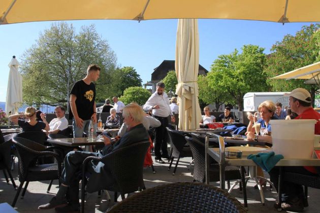 Überlingen am Bodensee - Greth an der Seepromenade Überlingen am Bodensee - Greth an der Seepromenade