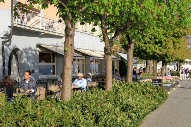 Überlingen am Bodensee - an der Seepromenade Überlingen am Bodensee - an der Seepromenade