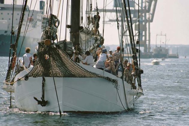 Hansesail Rostock - der Rennkutter Nobile auf der Warnow Hansesail Rostock - der Rennkutter Nobile auf der Warnow