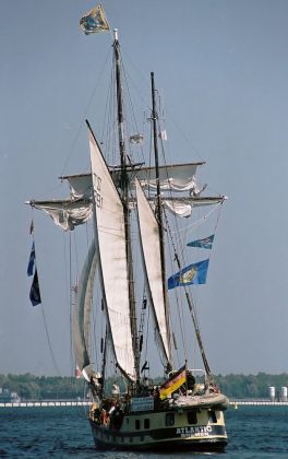 Hansesail Rostock - die Atlantic auf dem Breitling Hansesail Rostock - die Atlantic auf dem Breitling