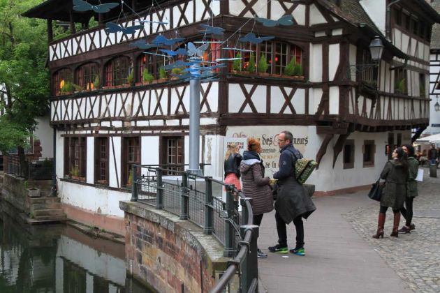 Das Quartier de la Petite France in Straßburg - das Maison des Tanneurs am Place Benjamin Zix Das Quartier de la Petite France in Straßburg - das Maison des Tanneurs am Place Benjamin Zix