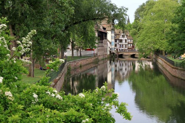 Strasbourg, la Petite France - Romantik an der Ill