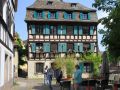 Strasbourg, la Petite France - Fachwerkhäuser an der Ill
