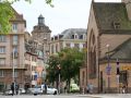 Strasbourg - am Quai Saint-Nicolas, Blick in die Rue d&#039;Or