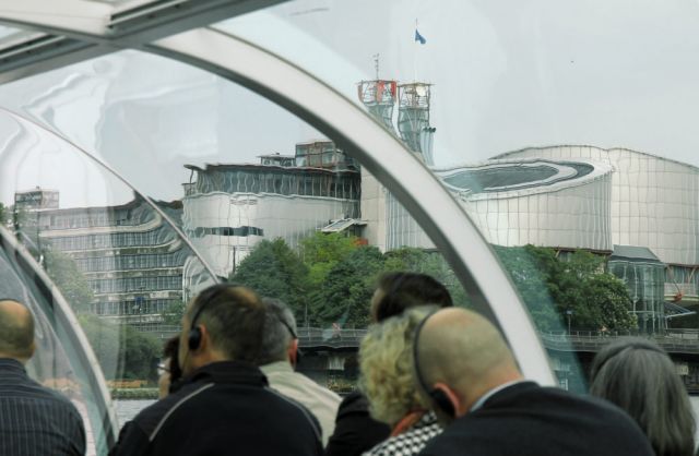 Das Europaviertel von Straßburg - der Europäische Gerichtshof für Menschenrechte