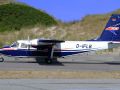 Britten-Norman BN-2 Islander - D-IFKU  der FLN – Die Inselflieger, einer Tochter der AG Reederei Norden-Frisia - Flugplatz Helgoland