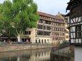 Strasbourg, la Petite France - Fachwerkhäuser an der Ill