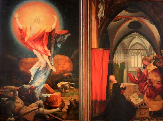 Der Isenheimer Altar im Musée Unterlinden - Colmar Der Isenheimer Altar im Musée Unterlinden - Colmar