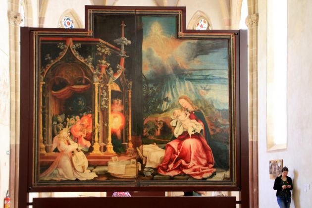 Der Isenheimer Altar im Musée Unterlinden - Colmar Der Isenheimer Altar im Musée Unterlinden - Colmar