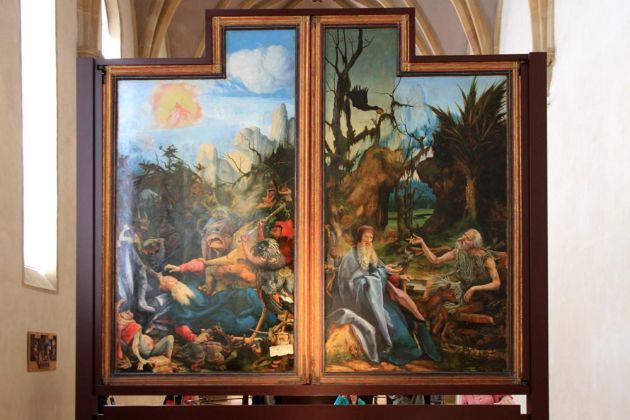 Der Isenheimer Altar im Musée Unterlinden - Colmar Der Isenheimer Altar im Musée Unterlinden - Colmar