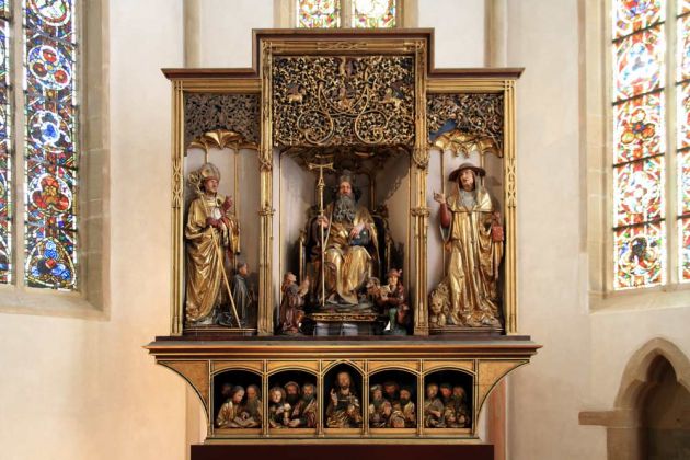 Der Isenheimer Altar im Musée Unterlinden - Colmar Der Isenheimer Altar im Musée Unterlinden - Colmar