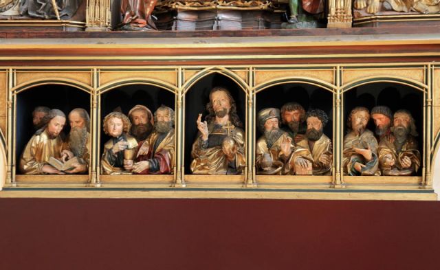 Der Isenheimer Altar im Musée Unterlinden - Colmar Der Isenheimer Altar im Musée Unterlinden - Colmar