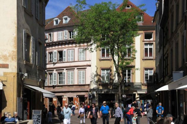 Colmar, die Rue des Serruriers Colmar, die Rue des Serruriers
