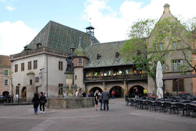 Das historische Koïfhus im Quartier de Tanneurs von Colmar
