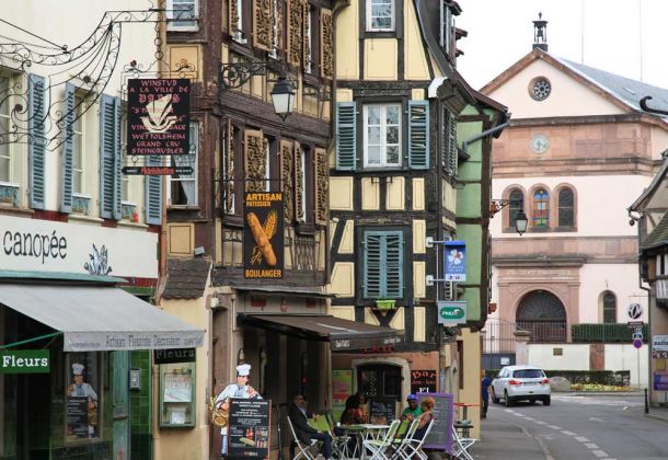 Die Synagoge in Colmar, Elsass Die Synagoge in Colmar, Elsass