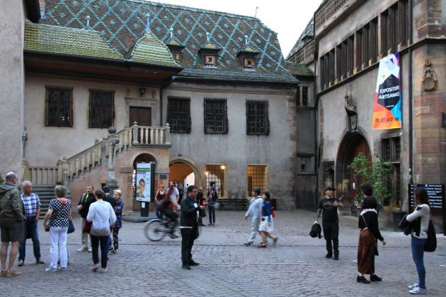 Das historische Koïfhus im Quartier de Tanneurs von Colmar Das historische Koïfhus im Quartier de Tanneurs von Colmar