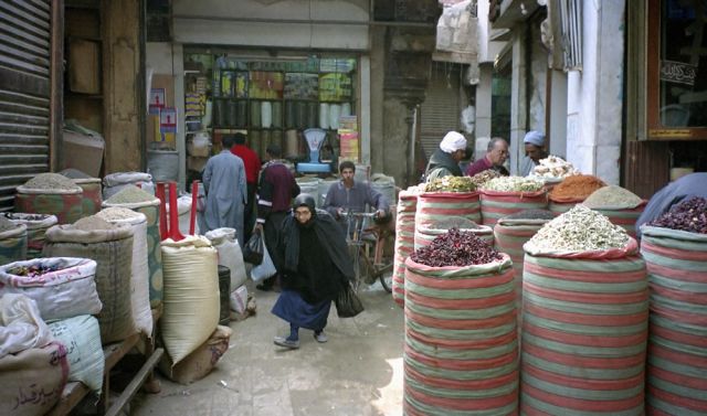 Im Khan al Khalilli - der grosse Markt, mitten in Kairo Im Khan al Khalilli - der grosse Markt, mitten in Kairo