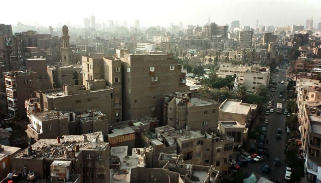 Blick vom Minarett der Ibn-Tulun-Moschee über Kairo Blick vom Minarett der Ibn-Tulun-Moschee über Kairo