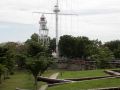 George Town, Malaysia - Flagstaff &amp; Lighthouse 1884 + Lighthouse 1914
