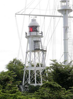 George Town, Malaysia - Flagstaff & Lighthouse 1884 + Lighthouse 1914
