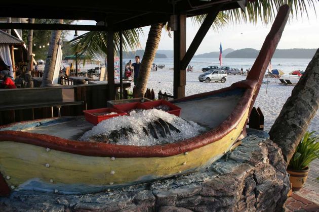 Abendstimmung am Cenai-Beach auf Langkawi Abendstimmung am Cenai-Beach auf Langkawi