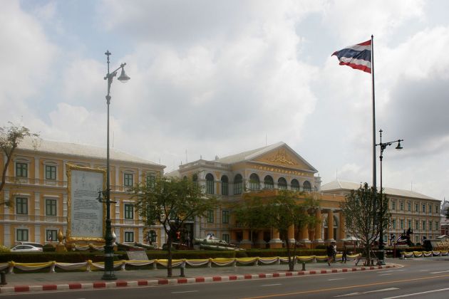 Das Verteidigungsministerium von Thailand in Bangkok Das Verteidigungsministerium von Thailand in Bangkok