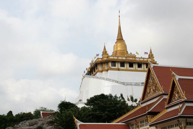 Wat Saket – der Golden Mount Tempel in Bangkok Wat Saket – der Golden Mount Tempel in Bangkok