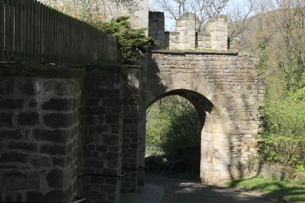 Die Schaumburg - oberes Burgtor Die Schaumburg - oberes Burgtor