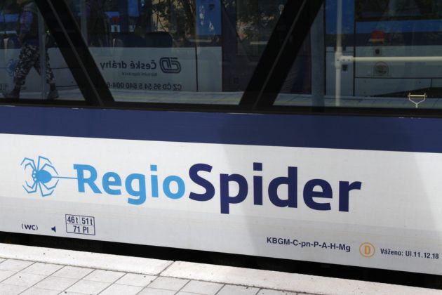 Regio Spider - Dieseltriebwagen der ČD-Baureihe 840 der České dráhy für Steilstrecken Regio Spider - Dieseltriebwagen der ČD-Baureihe 840 der České dráhy für Steilstrecken