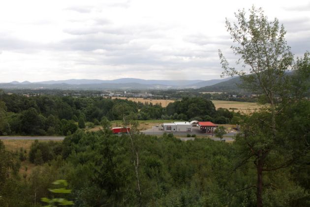 Zackenbahn - Blick in das Hirschberger Tal am Riesengebirge Zackenbahn - Blick in das Hirschberger Tal am Riesengebirge