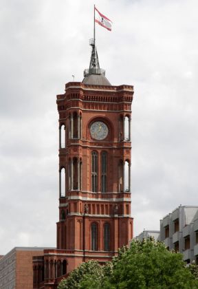 Bundeshauptstadt Berlin, das rote Rathaus - Senatskanzlei, Sitz des Regierenden Bürgermeisters von Berlin Bundeshauptstadt Berlin, das rote Rathaus - Senatskanzlei, Sitz des Regierenden Bürgermeisters von Berlin