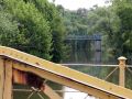 Die Zamkowa-Brücke über den Mühlengraben - Opole, Oppeln in Oberschlesien