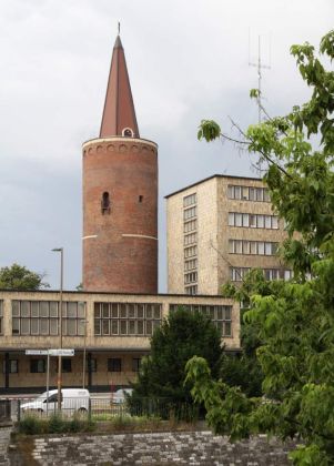 Der Piastenturm auf der Oderinsel Pasieka - Opole, Oppeln in Oberschlesien
